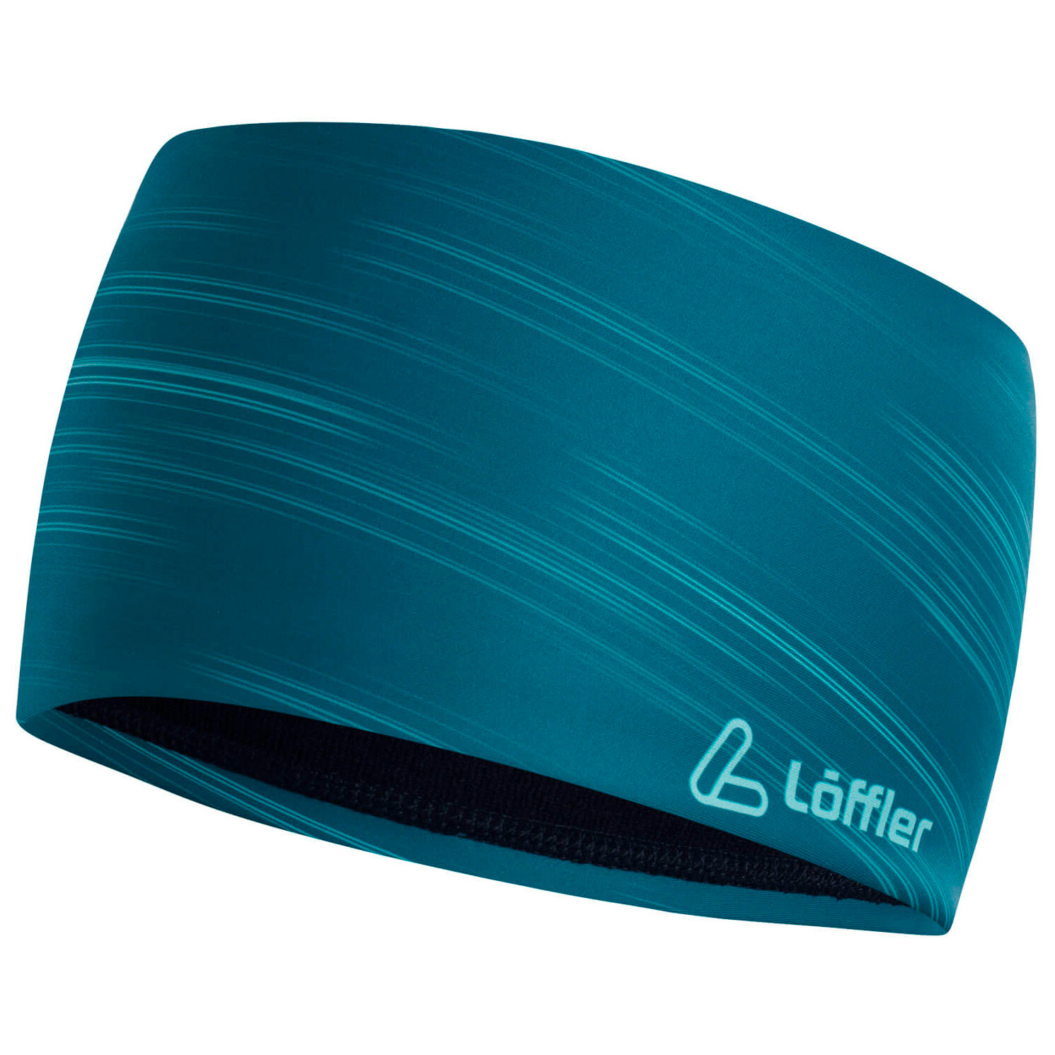 

Повязка на голову Löffler Snowfall Design Headband, цвет Blue Coral