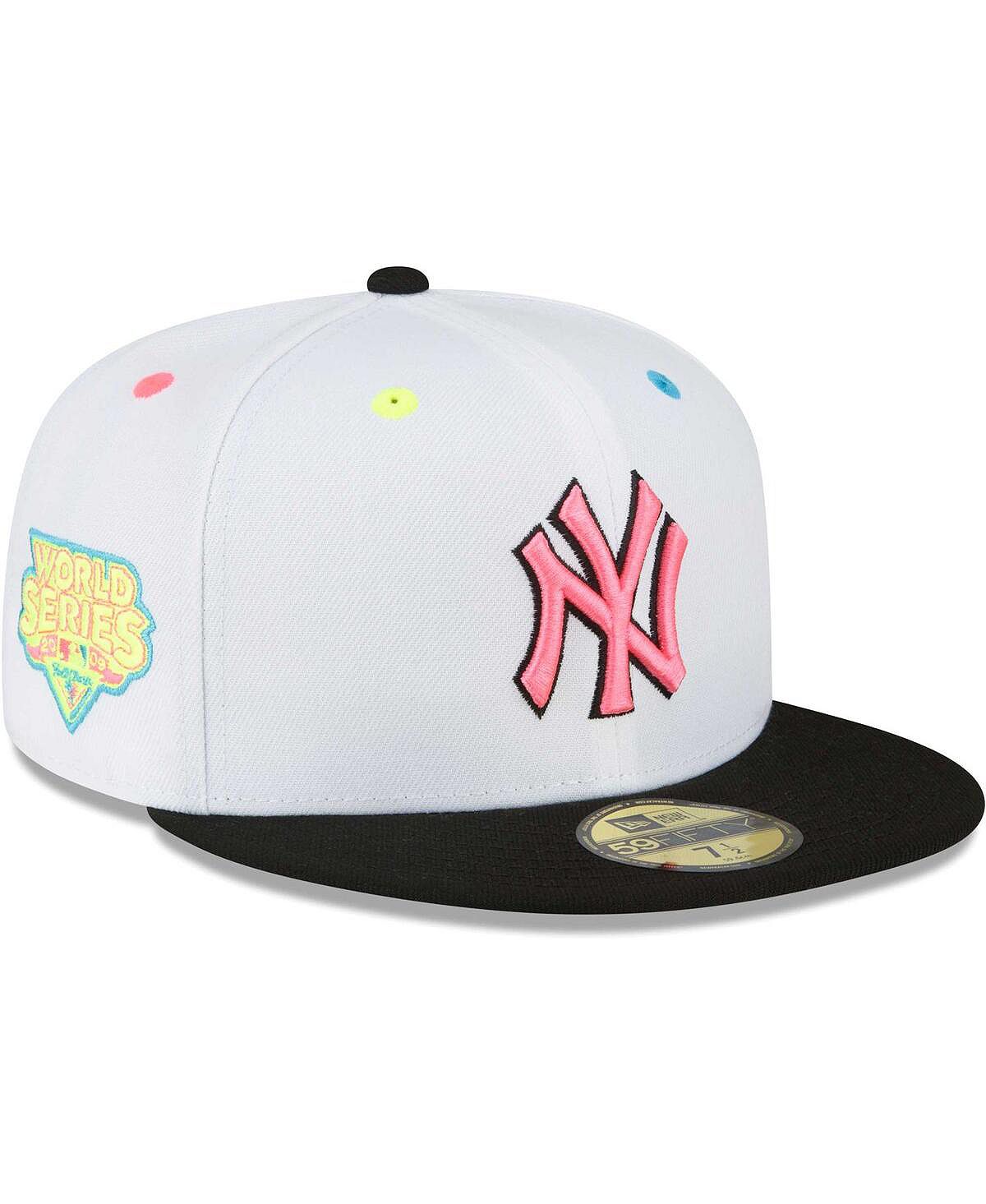 

Мужская белая приталенная шляпа New York Yankees Neon Eye 59FIFTY New Era