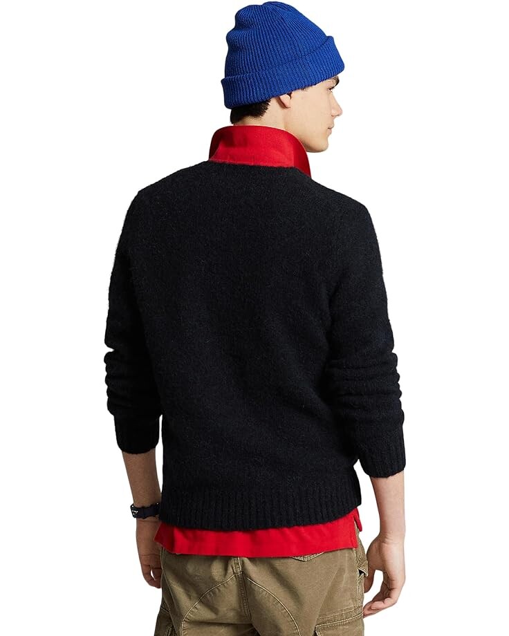 

Свитер Polo Ralph Lauren Textured Crew Neck Sweater, цвет Polo Black