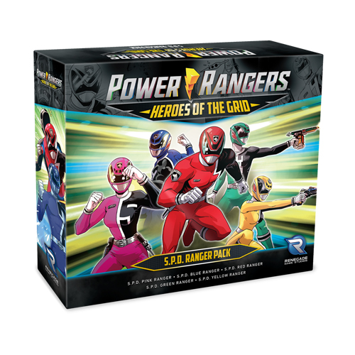 настольная игра cartographers heroes map pack 3 – undercity Настольная игра S.P.D Ranger Pack: Power Rangers Heroes Of The Grid