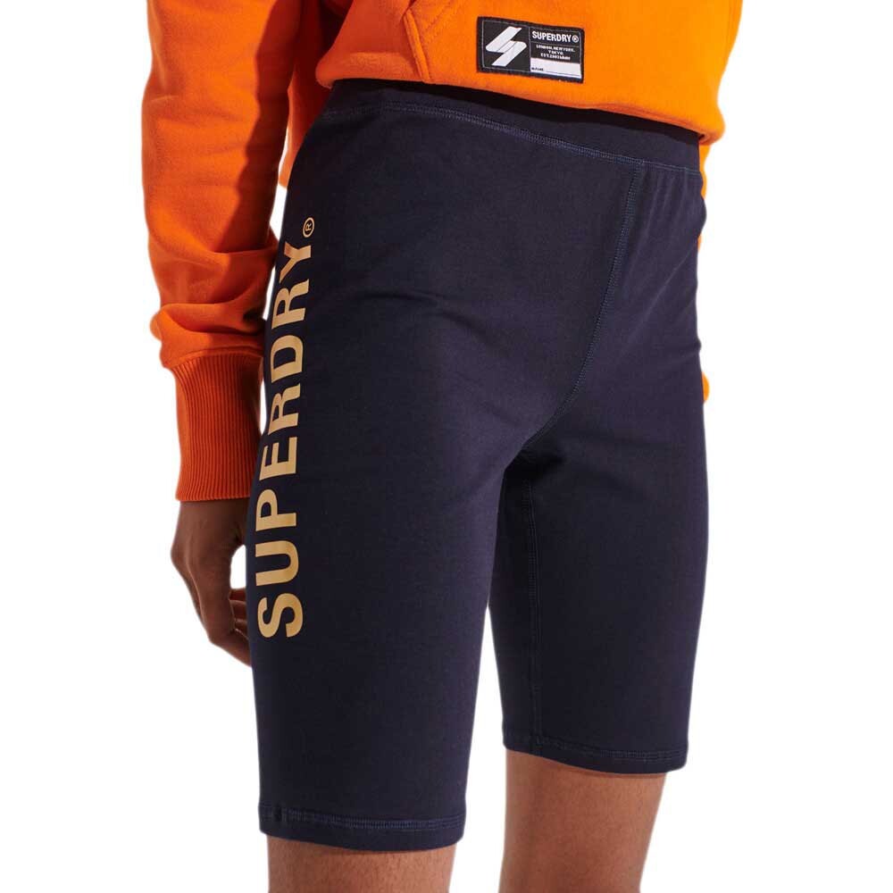 

Шорты Superdry Corporate Logo Cycling, синий