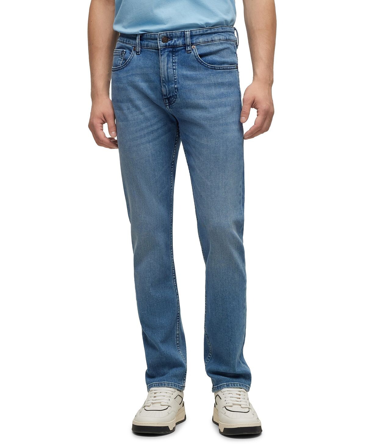 

Мужские джинсы зауженного кроя Comfort-Stretch Hugo Boss
