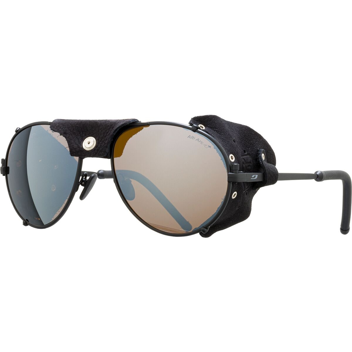 Стеклянные солнцезащитные очки cham alti arc 4 Julbo, цвет black/black