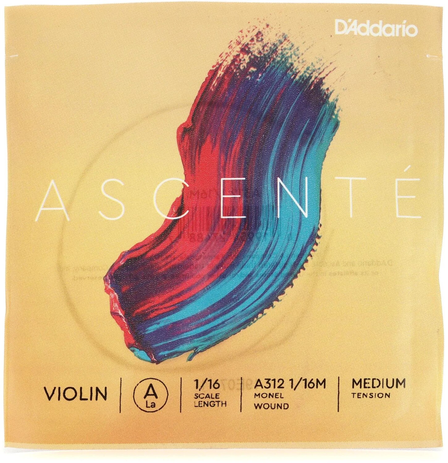 

D'Addario A312 Ascente Скрипка A Струна - размер 1/16, среднее натяжение