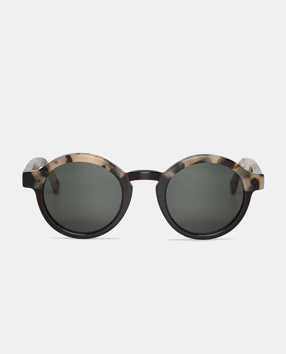 

Разноцветные круглые солнцезащитные очки из ацетата Mr. Boho, мультиколор