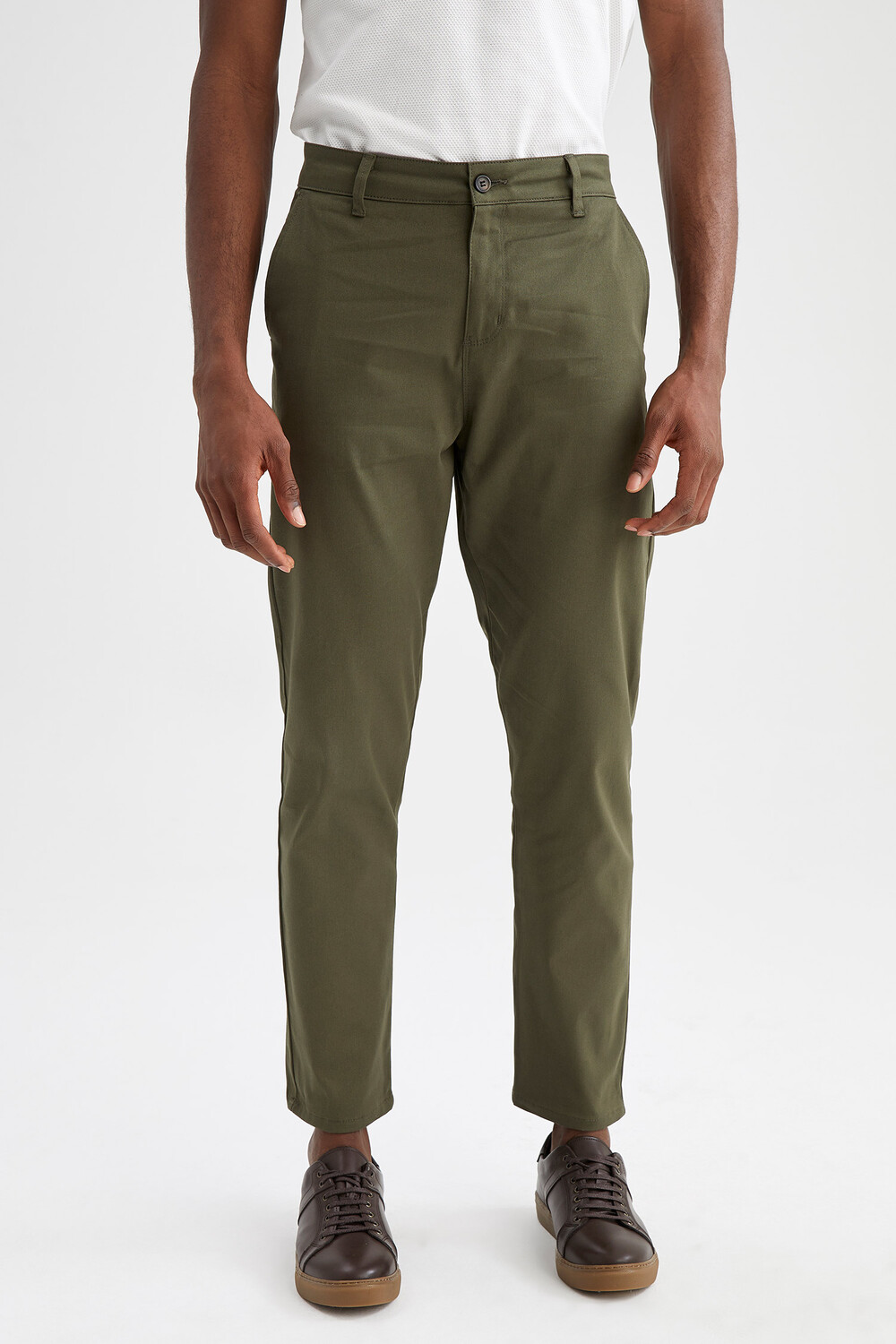 

Брюки чинос DeFacto hose NEW REGULAR FIT, зеленый