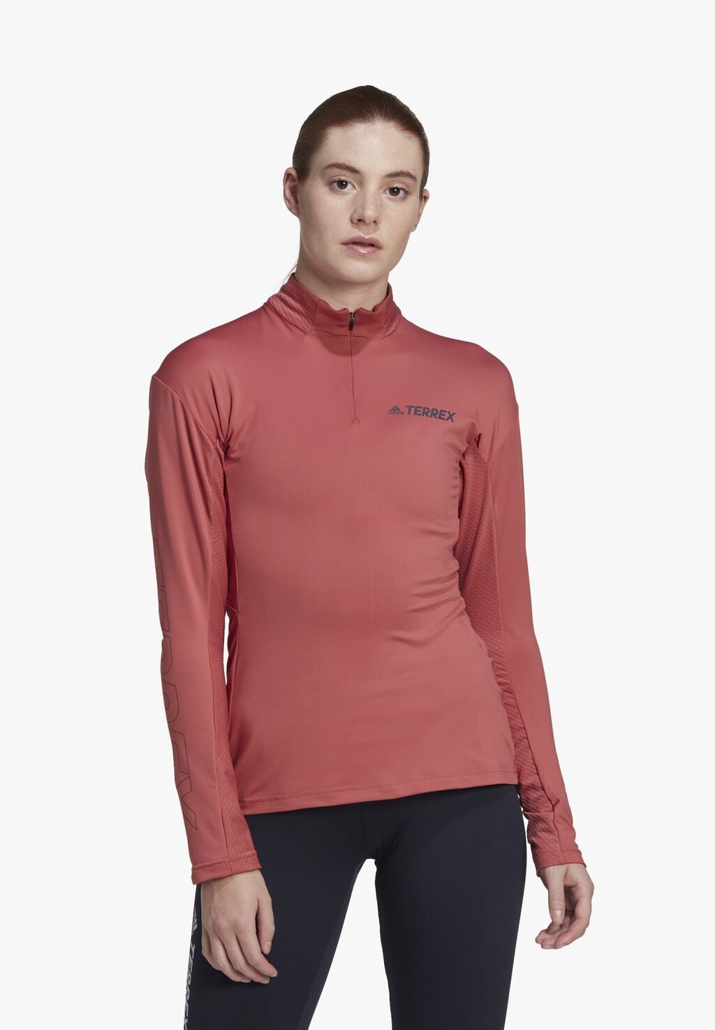 

Рубашка с длинным рукавом Adidas, красный