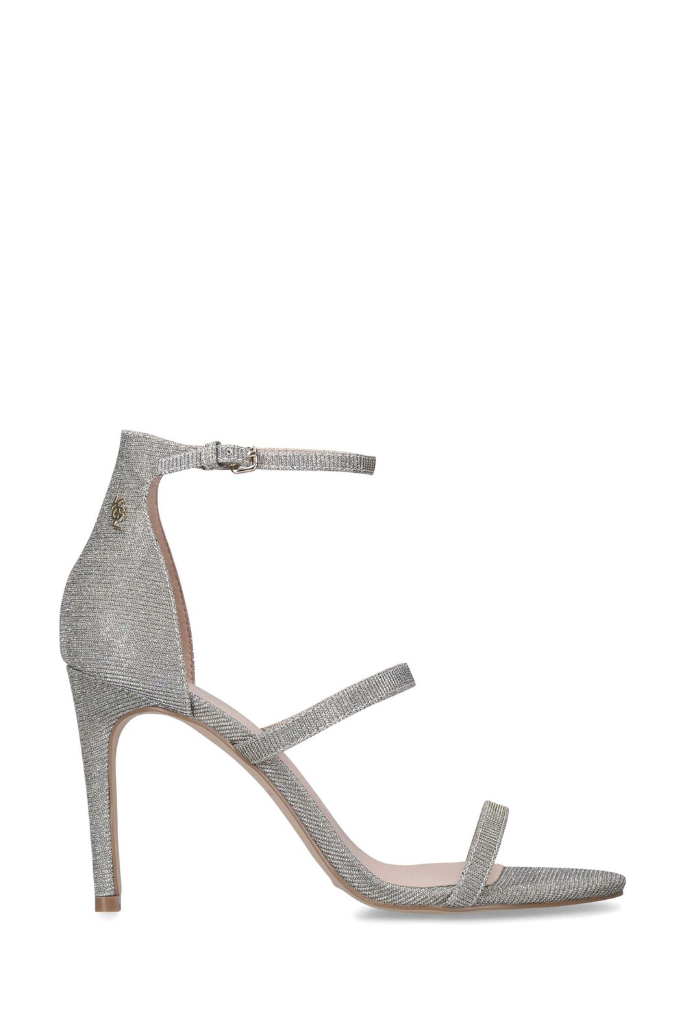 

Серебряные сандалии Kurt Geiger Park Lane Kurt Geiger London, серебряный