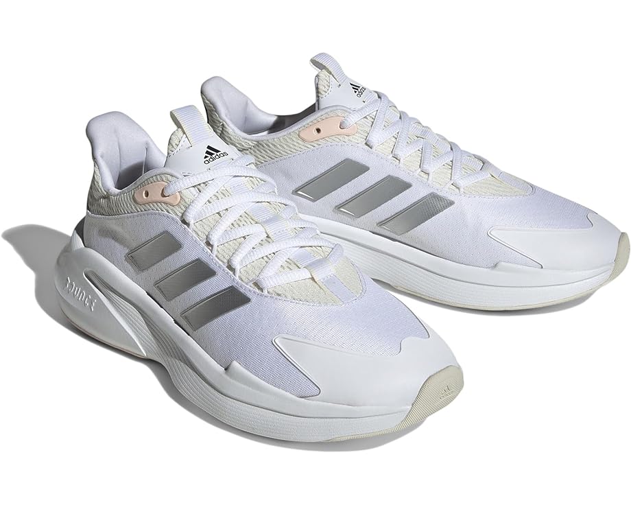 Кроссовки Adidas Alphaedge +, цвет Footwear White/Silver Metallic/Wonder Quartz