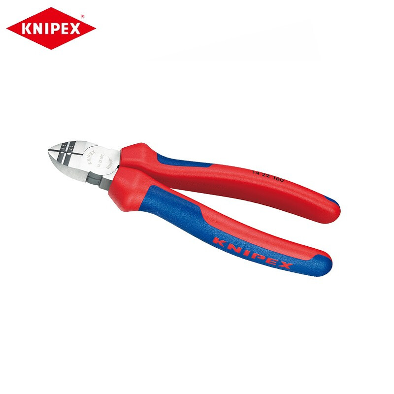 Косой инструмент для зачистки проводов KNIPEX 160 мм, автоматический выключатель, инструмент для зачистки кабеля, клещи для зачистки проводов 14 22 160 по индивидуальному заказу (срок поставки 4-8 недель)