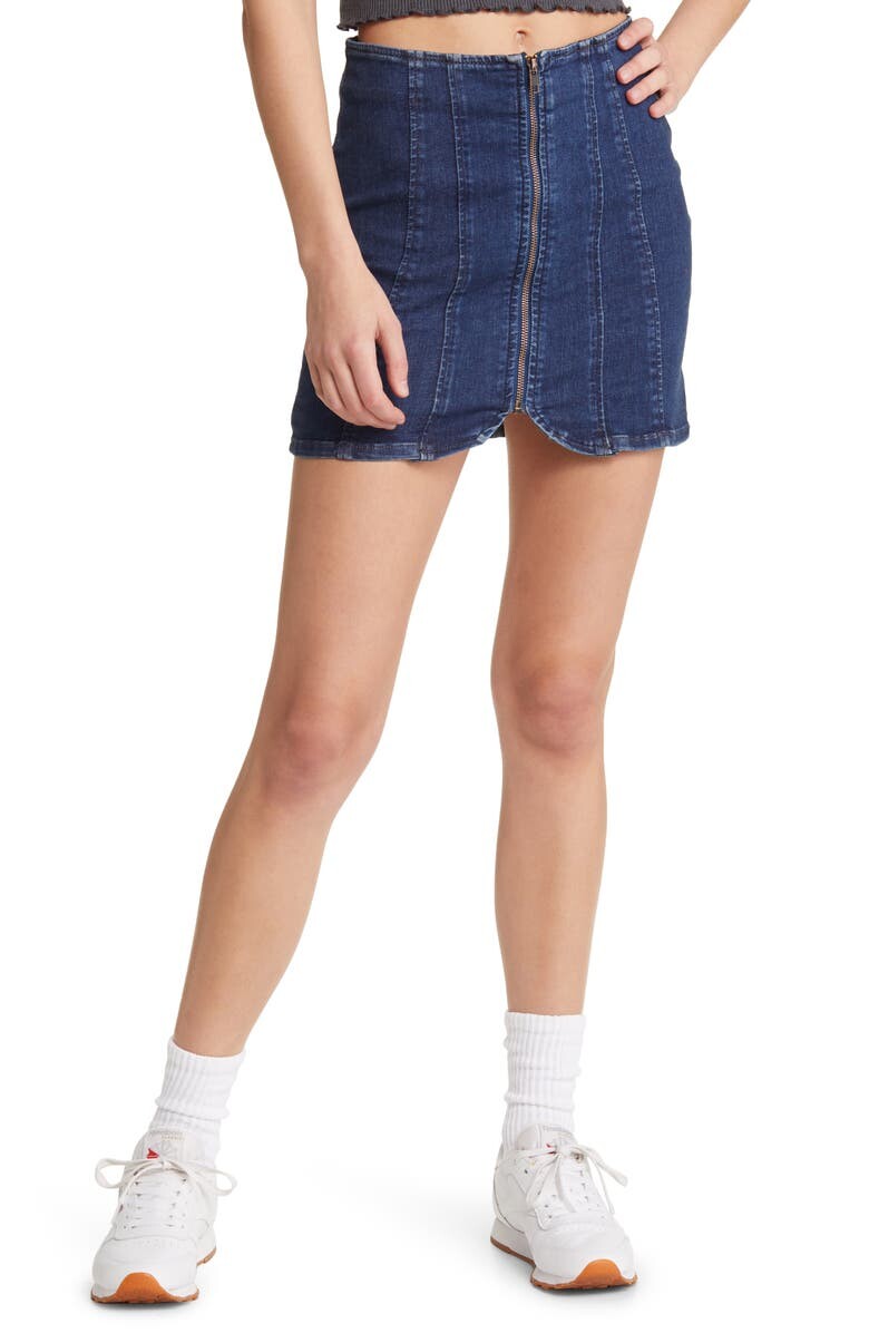 

Джинсовая мини-юбка Layla FREE PEOPLE