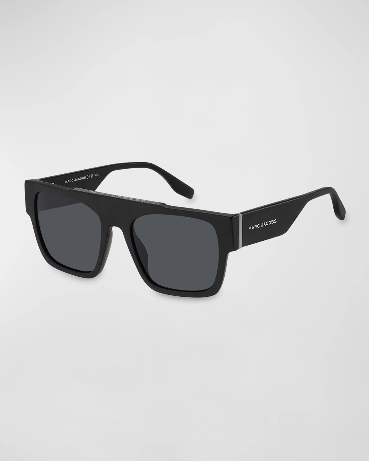 

Marc 757S Квадратные солнцезащитные очки из ацетата Marc Jacobs, цвет Mtt Black