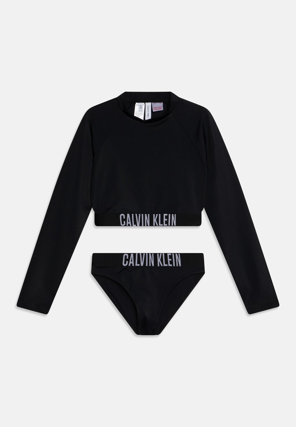 

Купальник Rashguard Set Calvin Klein Swimwear, черный