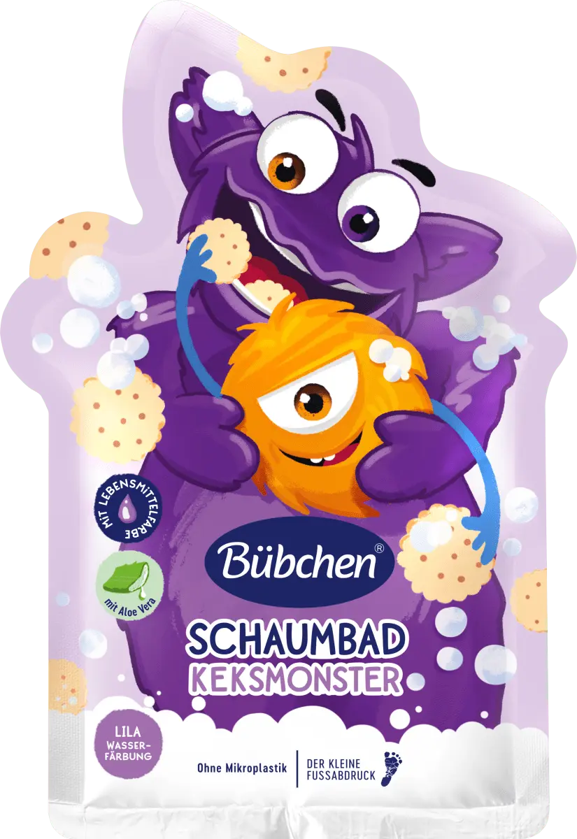 

Печенье-монстр для ванны с пеной 40 мл. Bübchen