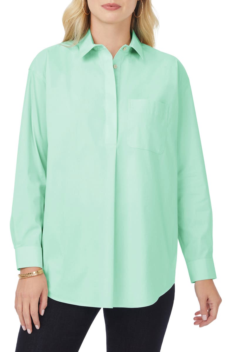 

Топ-туника Lacey Non-Iron Popover FOXCROFT