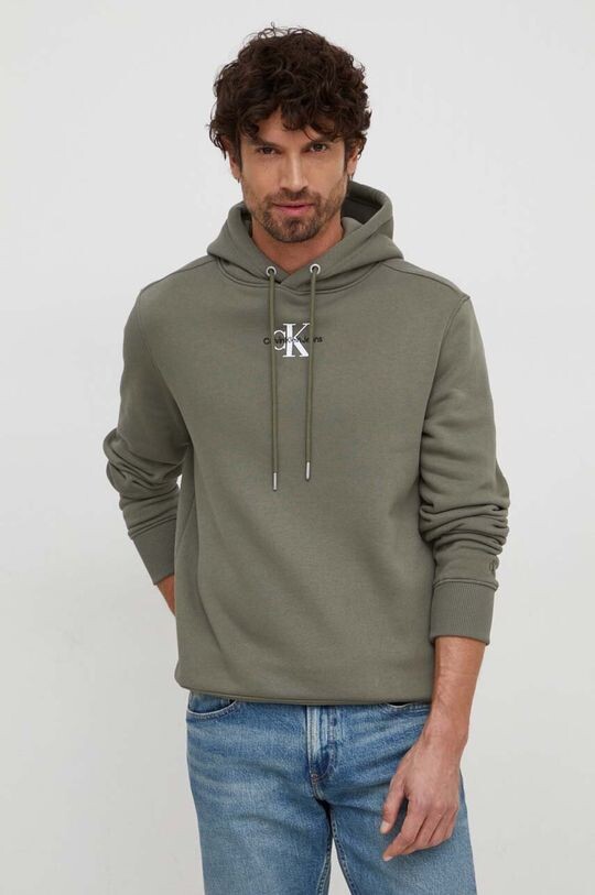 

Фуфайка Calvin Klein Jeans, зеленый