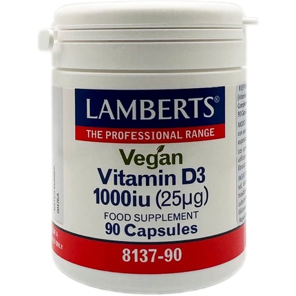 Веганский витамин D3 1000 МЕ, Lamberts