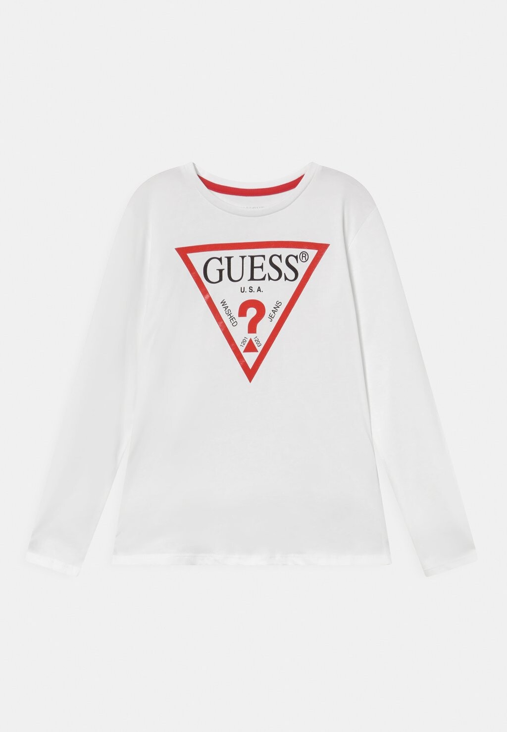 

Рубашка с длинным рукавом JUNIOR CORE Guess, цвет true white