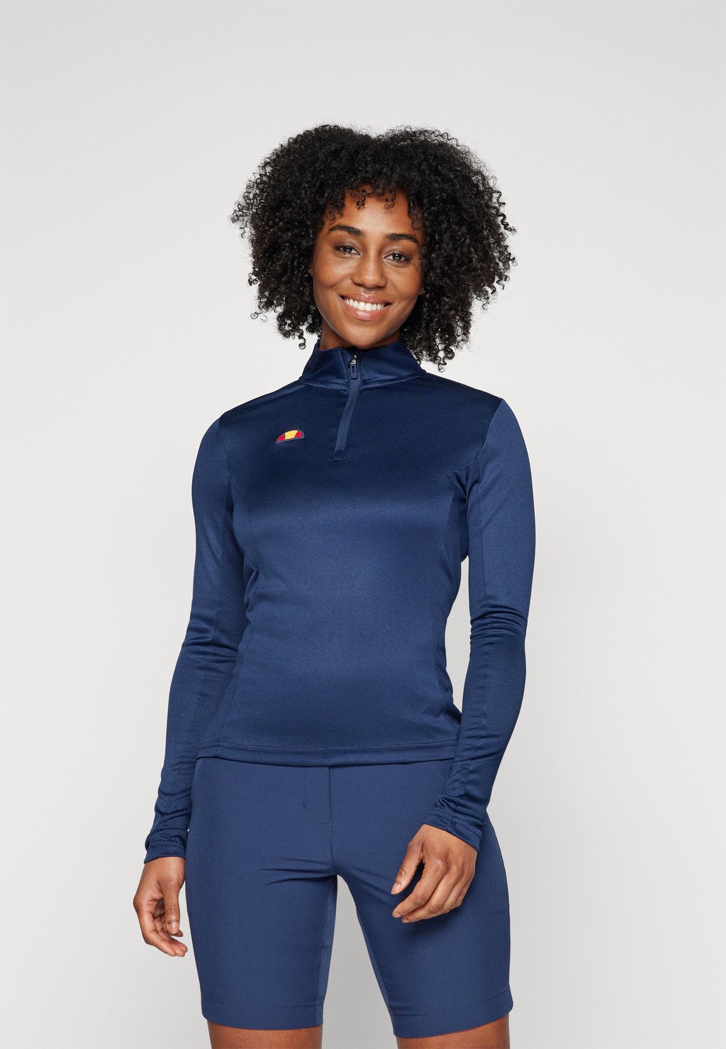 

Топ с длинными рукавами TELERO ZIP TOP Ellesse, цвет navy