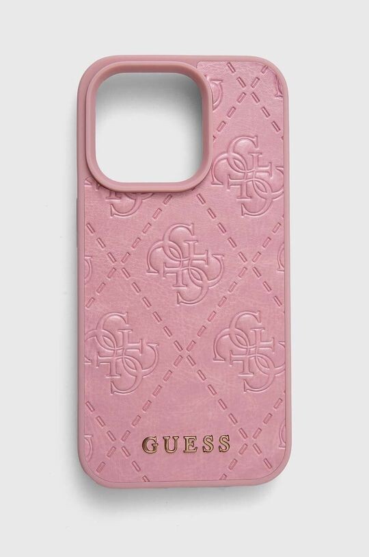 

Чехол для iPhone 15 Pro 6.1 Guess, розовый
