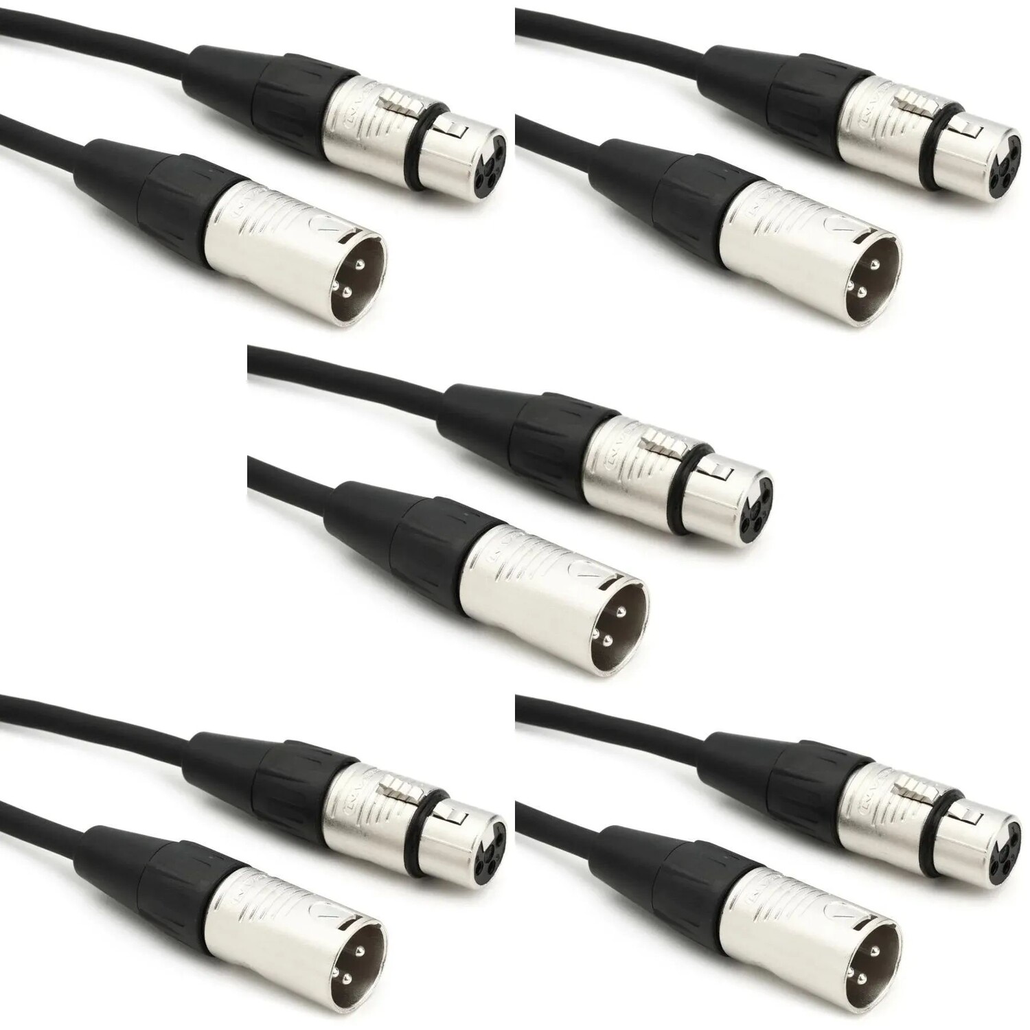 

Микрофонный кабель RapcoHorizon RM1 — 10 футов (5 шт.)