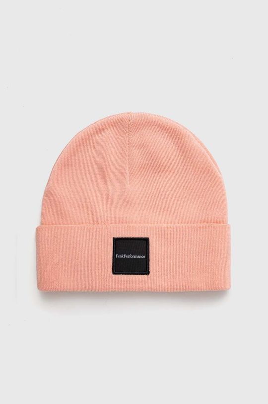 Шерстяная шапка-переключатель Peak Performance, розовый