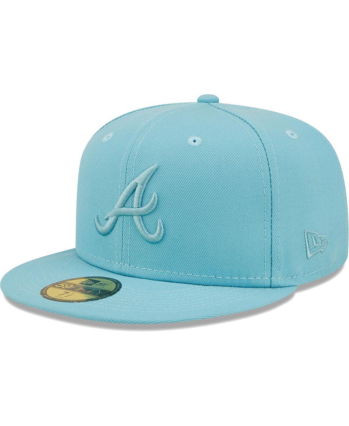 

Мужская голубая приталенная шляпа Atlanta Braves Color Pack 59FIFTY New Era