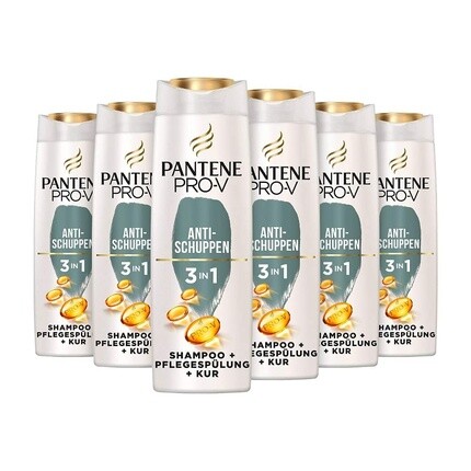 

Pro-V Шампунь против перхоти 3в1, 250 мл, 6 шт. в упаковке, Pantene