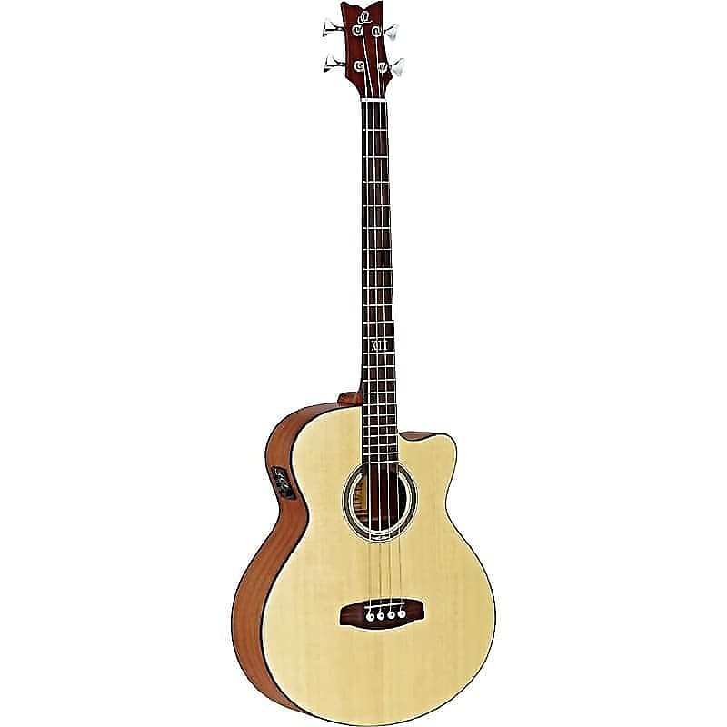Басс гитара Ortega Guitars D538-4 Deep Series 5 Medium Scale Acoustic Bass Guitar w/ Video Link цена и фото