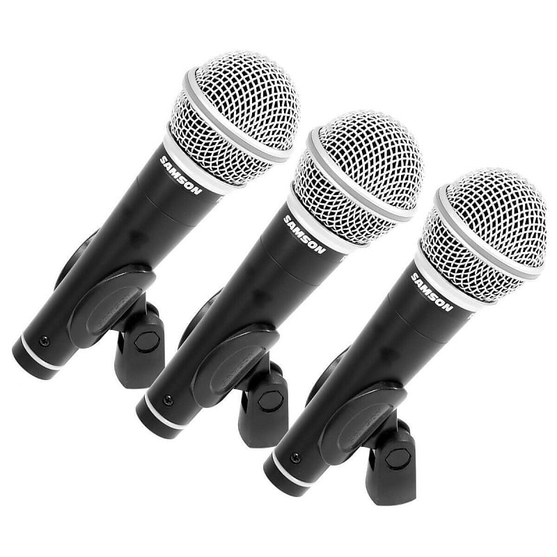 

Микрофон Samson R21 Cardioid Dynamic Vocal/Presentation Microphone (3 Pack)