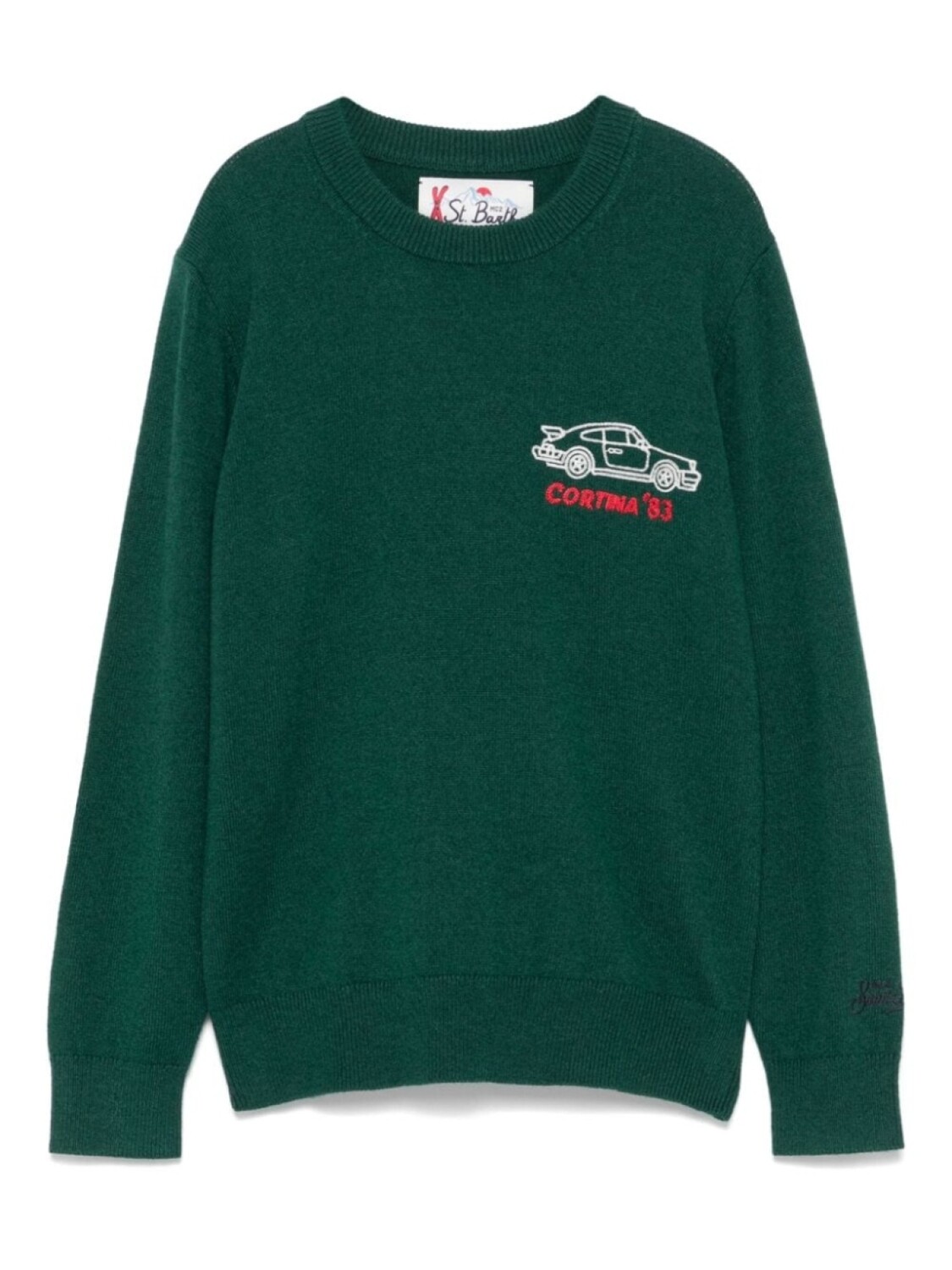 

MC2 Saint Barth Kids свитер Douglas, зеленый