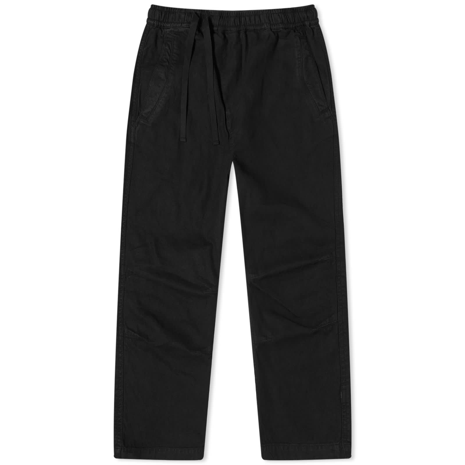 брюки maharishi 5006 hemp asym loose track pants размер 50 черный Спортивные брюки Maharishi Hemp Asym Wide, черный