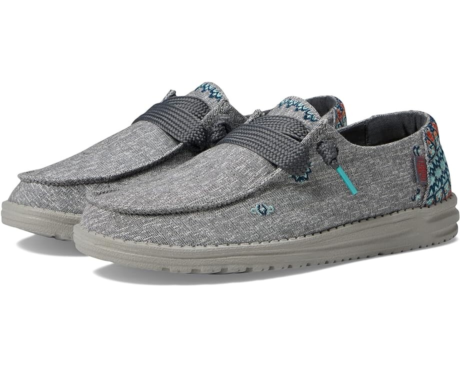 

Кроссовки Hey Dude Wendy Flora, цвет Tulip Grey