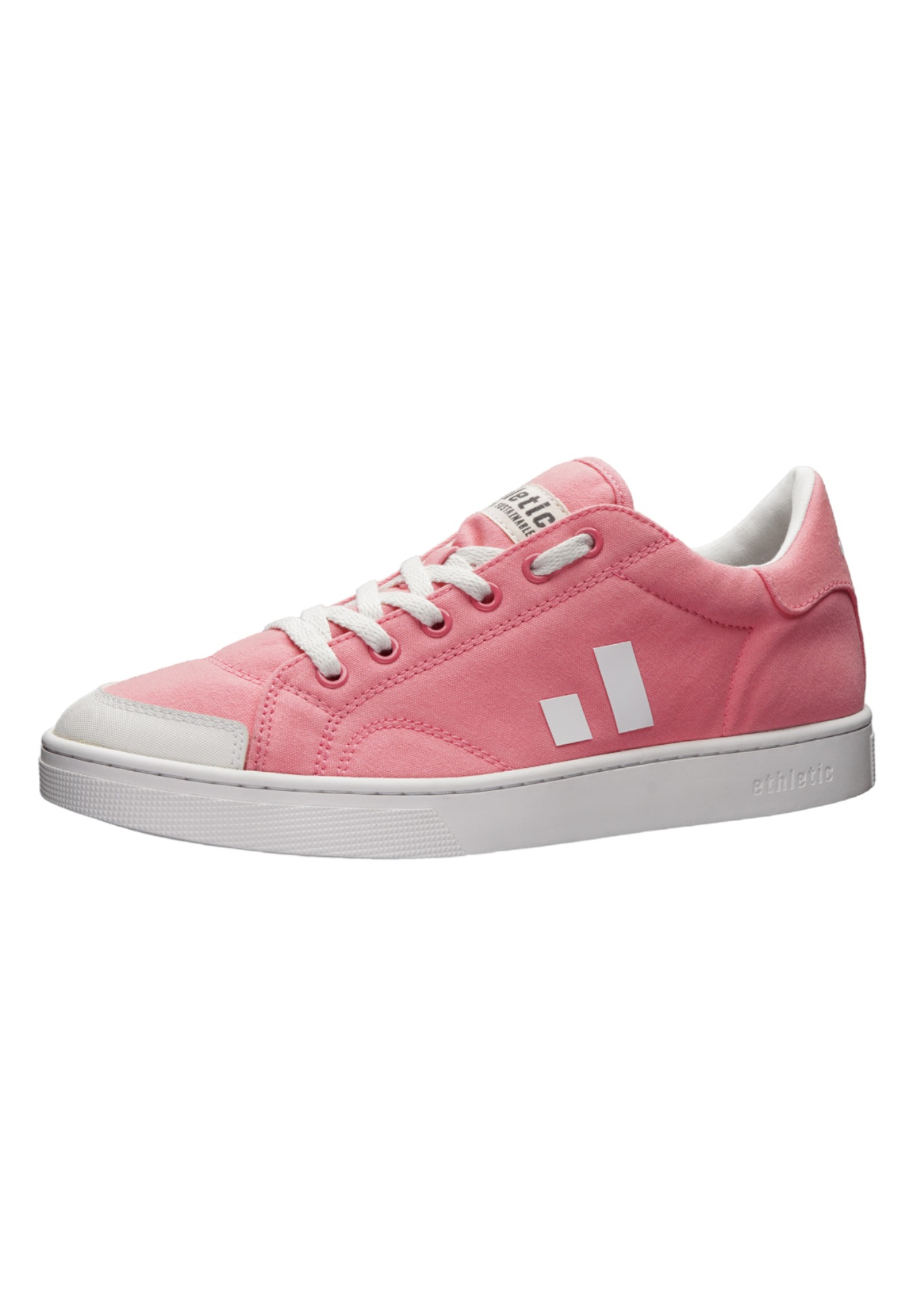 Низкие кроссовки ethletic Canvas Active Lo Cut, цвет Strawberry Pink | Just White