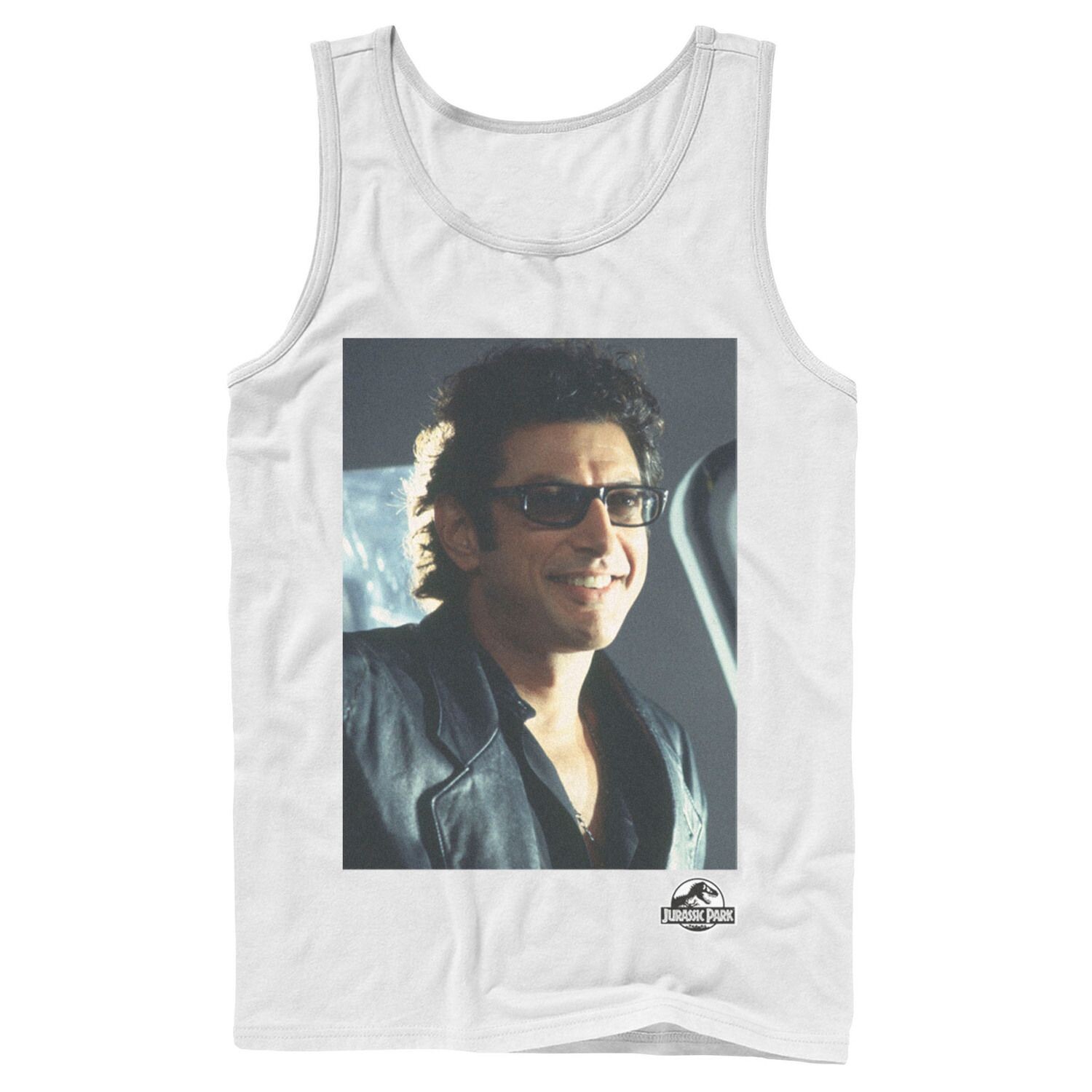 

Мужская майка Jurassic Park Goldblum Sly Smile Licensed Character