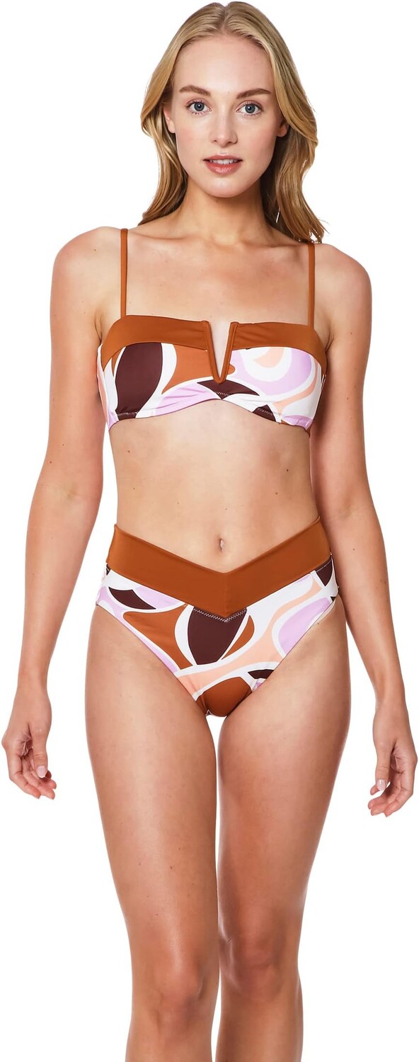 

Купальник Sanctuary Nuveau High Leg V Waist Hipster, цвет Lion