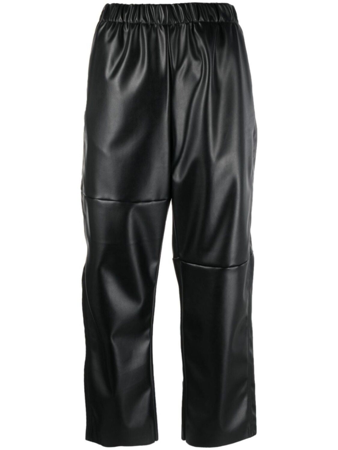 

MM6 Maison Margiela брюки из искусственной кожи, черный