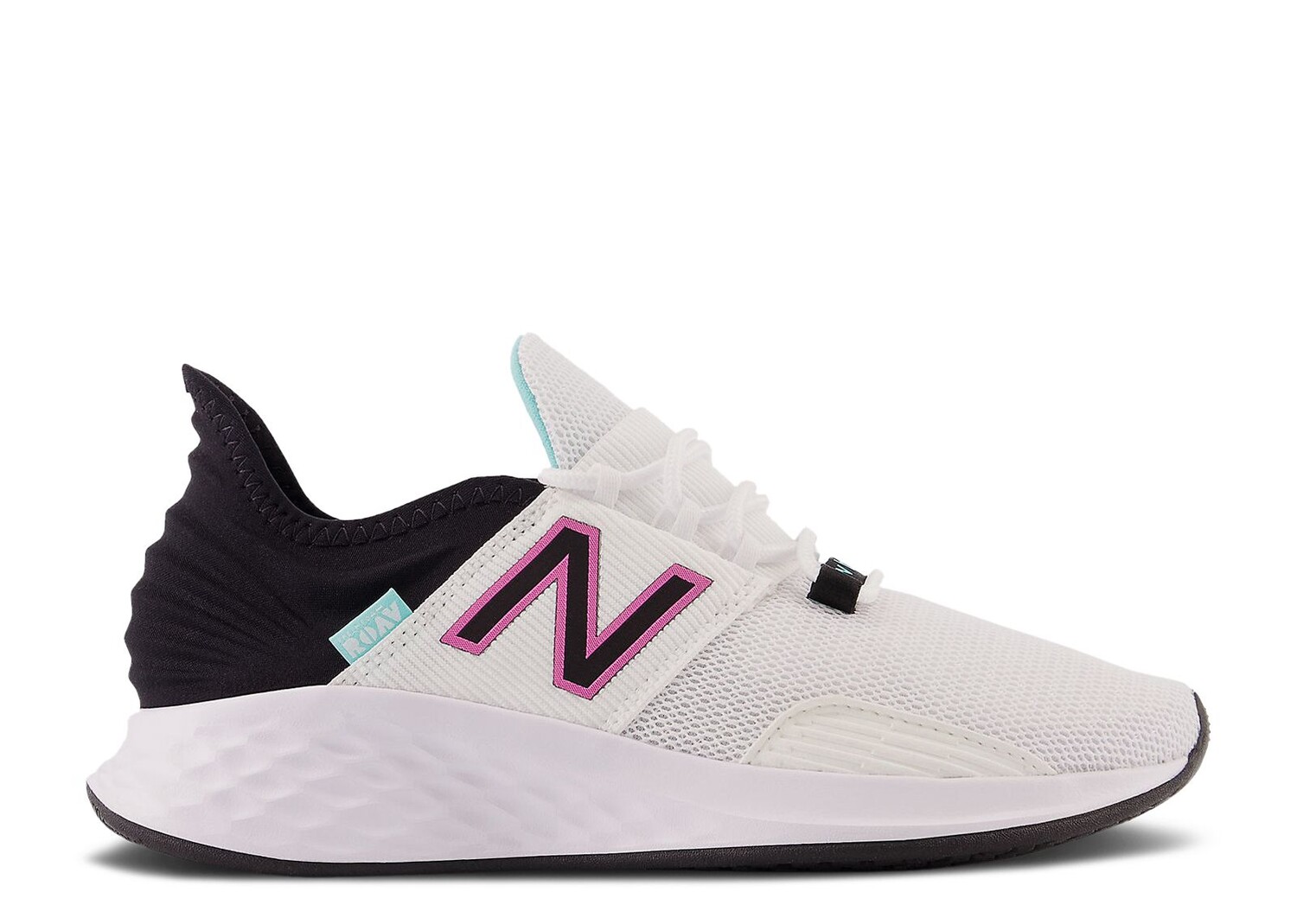 

Кроссовки New Balance Wmns Fresh Foam Roav Wide 'White Black Surf', белый