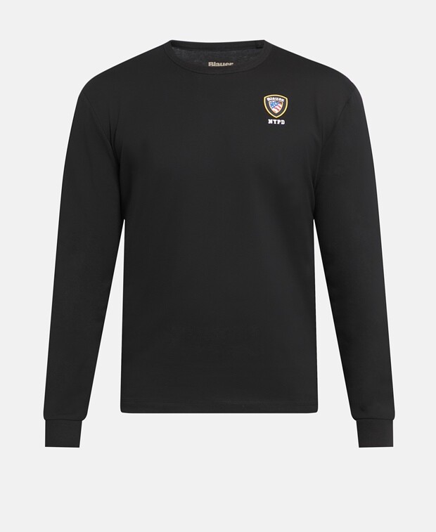 

Топ с длинными рукавами Blauer USA, черный