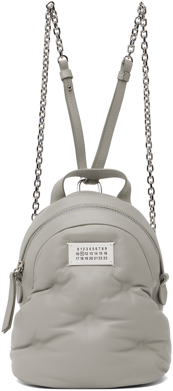 

Серый рюкзак Glam Slam Maison Margiela