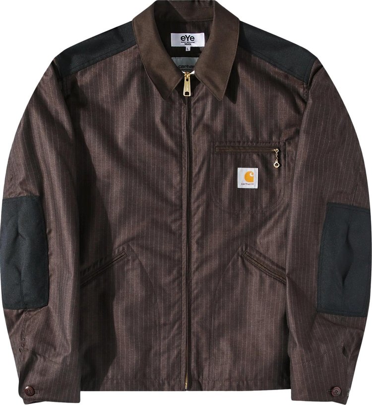 Куртка Junya Watanabe x Carhartt WIP OG Detroit 'Brown', коричневый
