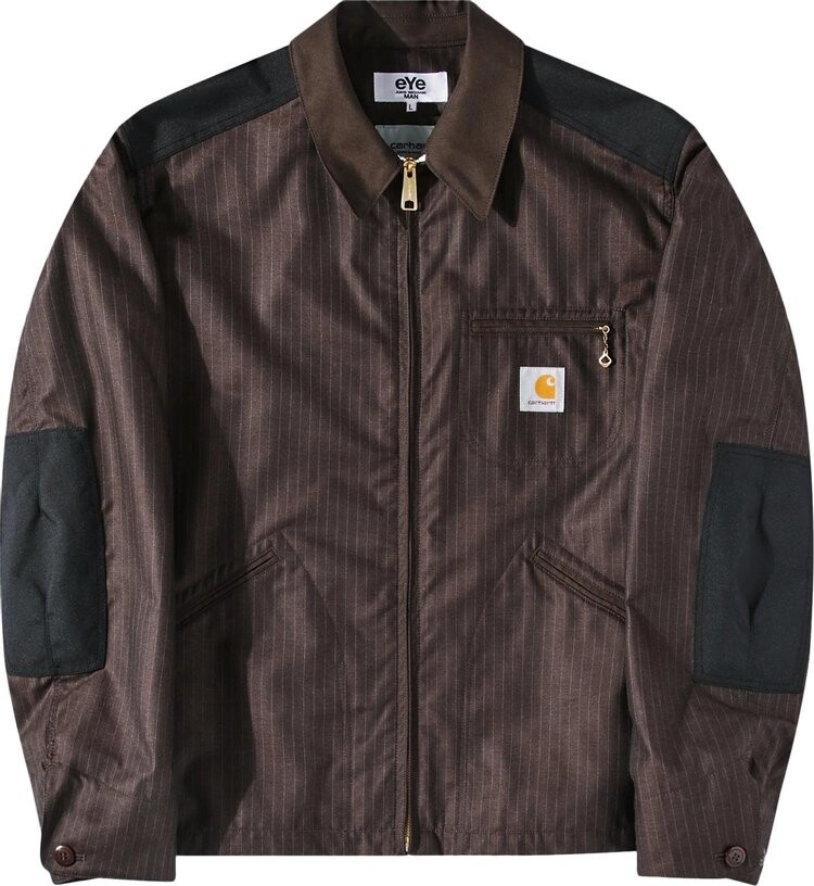 Куртка Junya Watanabe x Carhartt WIP OG Detroit 'Brown', коричневый