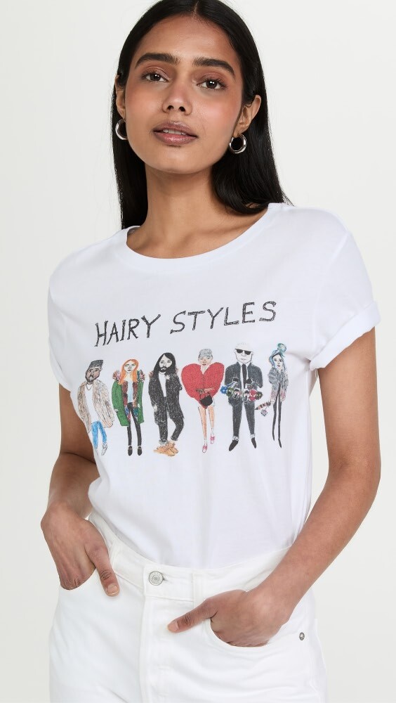 

Футболка Unfortunate Portrait Hairy Styles, белый