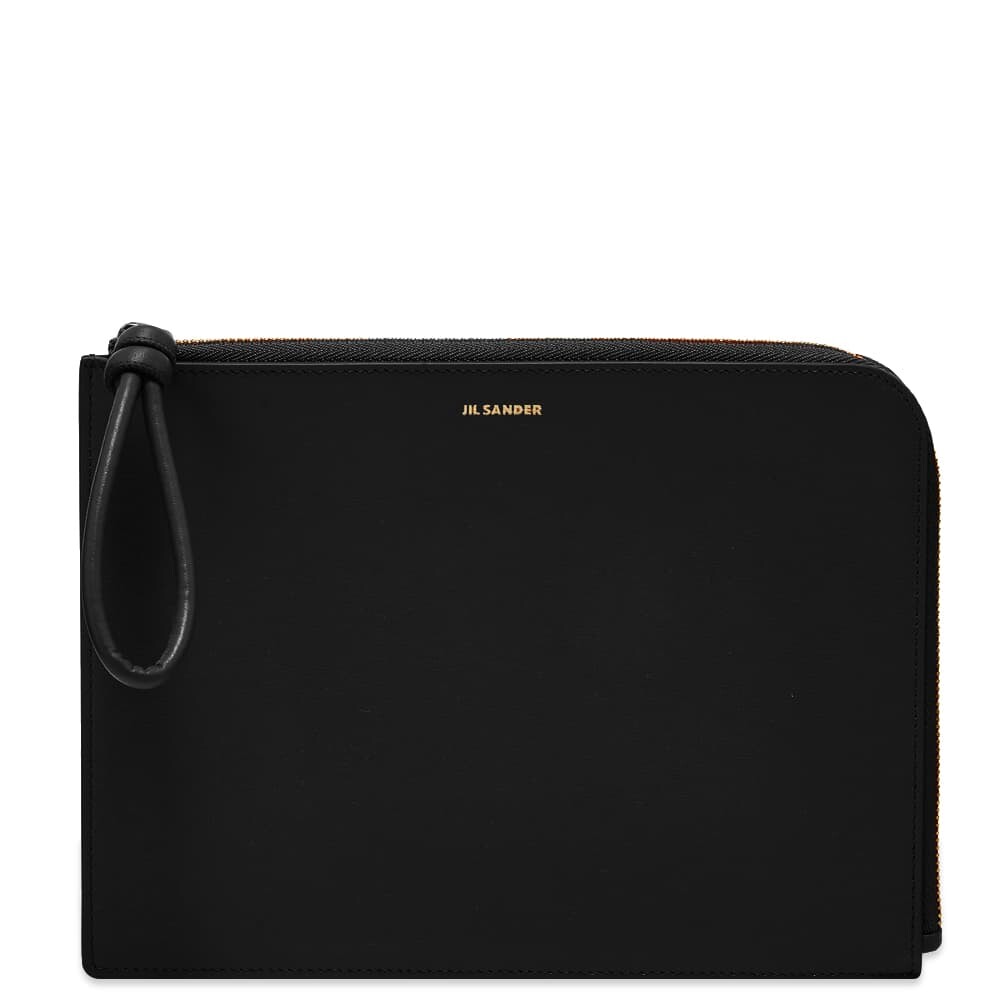 

Клатч-конверт Jil Sander Giro, черный