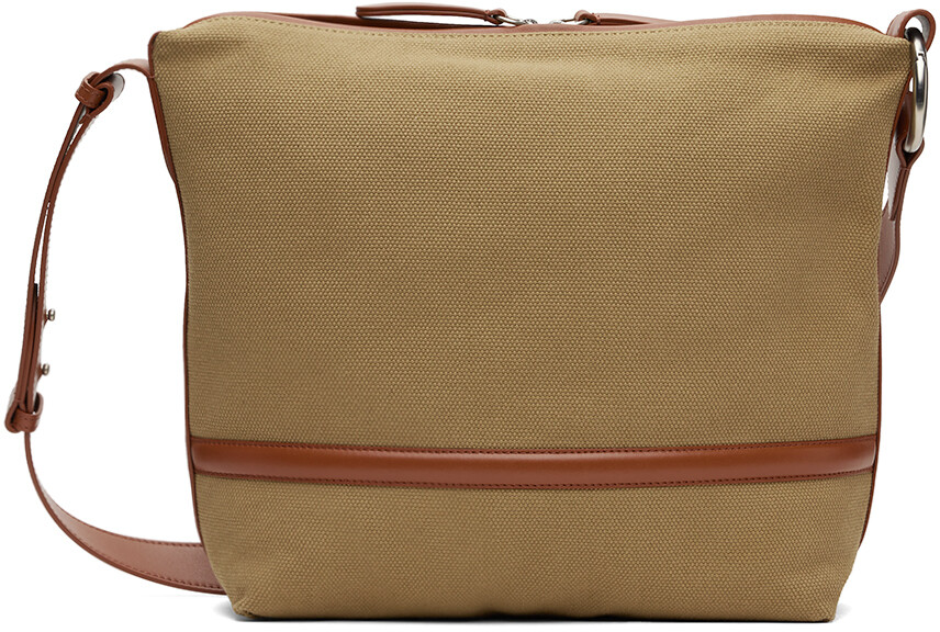 

Бежевая сумка через плечо Dries Van Noten, цвет Camel