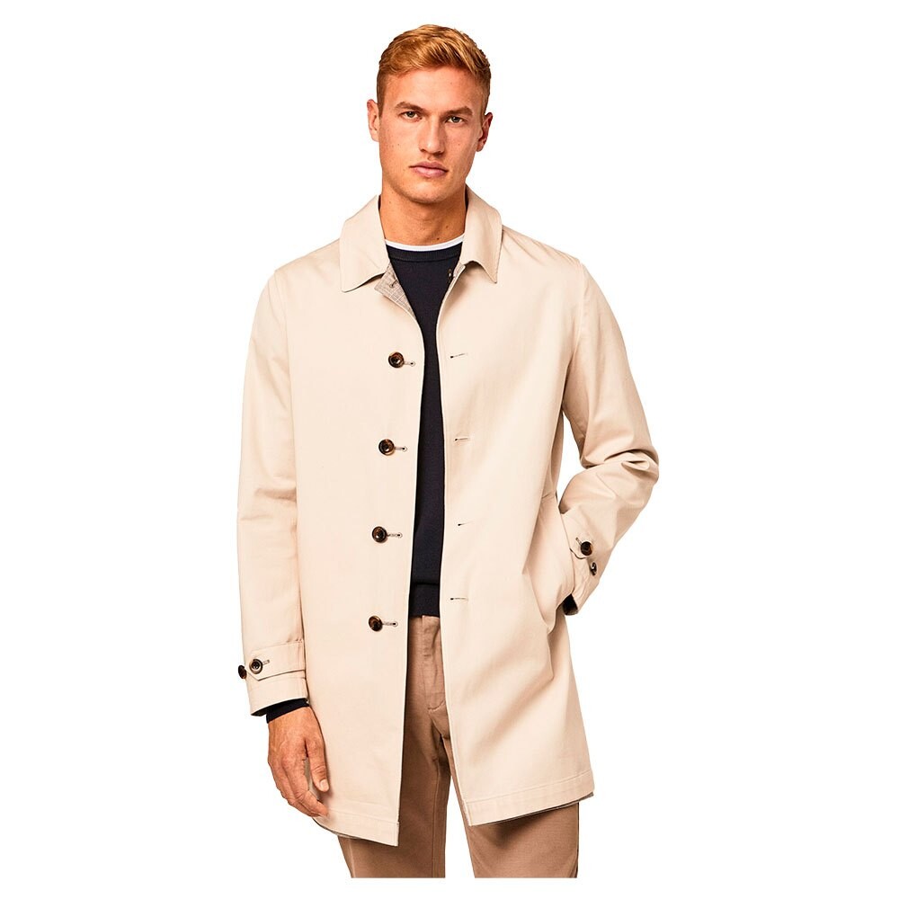 

Куртка Hackett Fancy Reversible Mac, бежевый