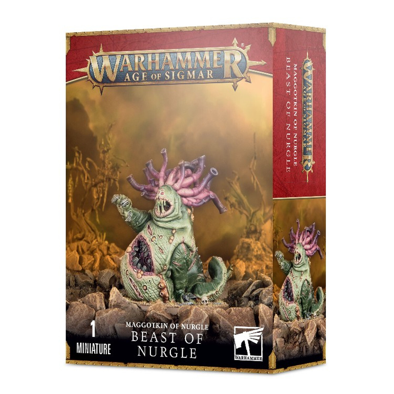 

Миниатюра Warhammer 40K/Age of Sigmar: Maggotkin of Nurgle - Beast of Nurgle