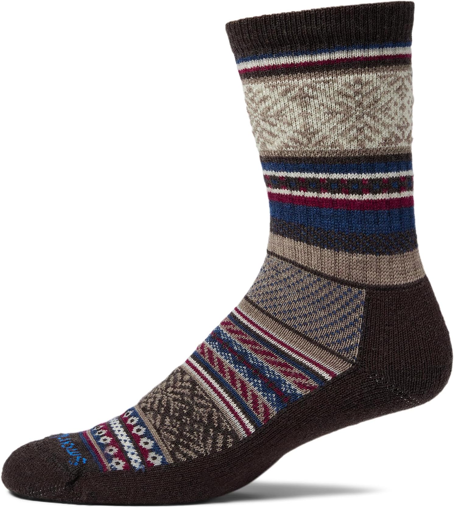 

Повседневные носки-свитеры Fair Isle Smartwool, цвет Chestnut