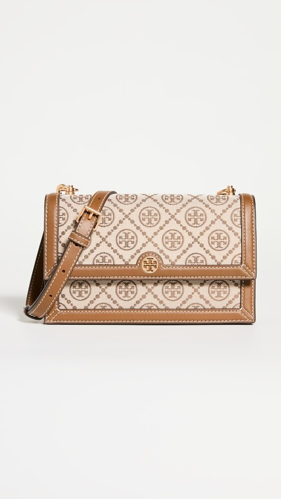 

Сумка через плечо Tory Burch T Monogram Jacquard Mini