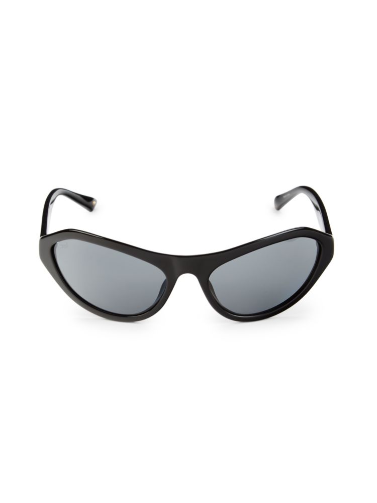 web зона Солнцезащитные очки «кошачий глаз» 60 мм Web, черный
